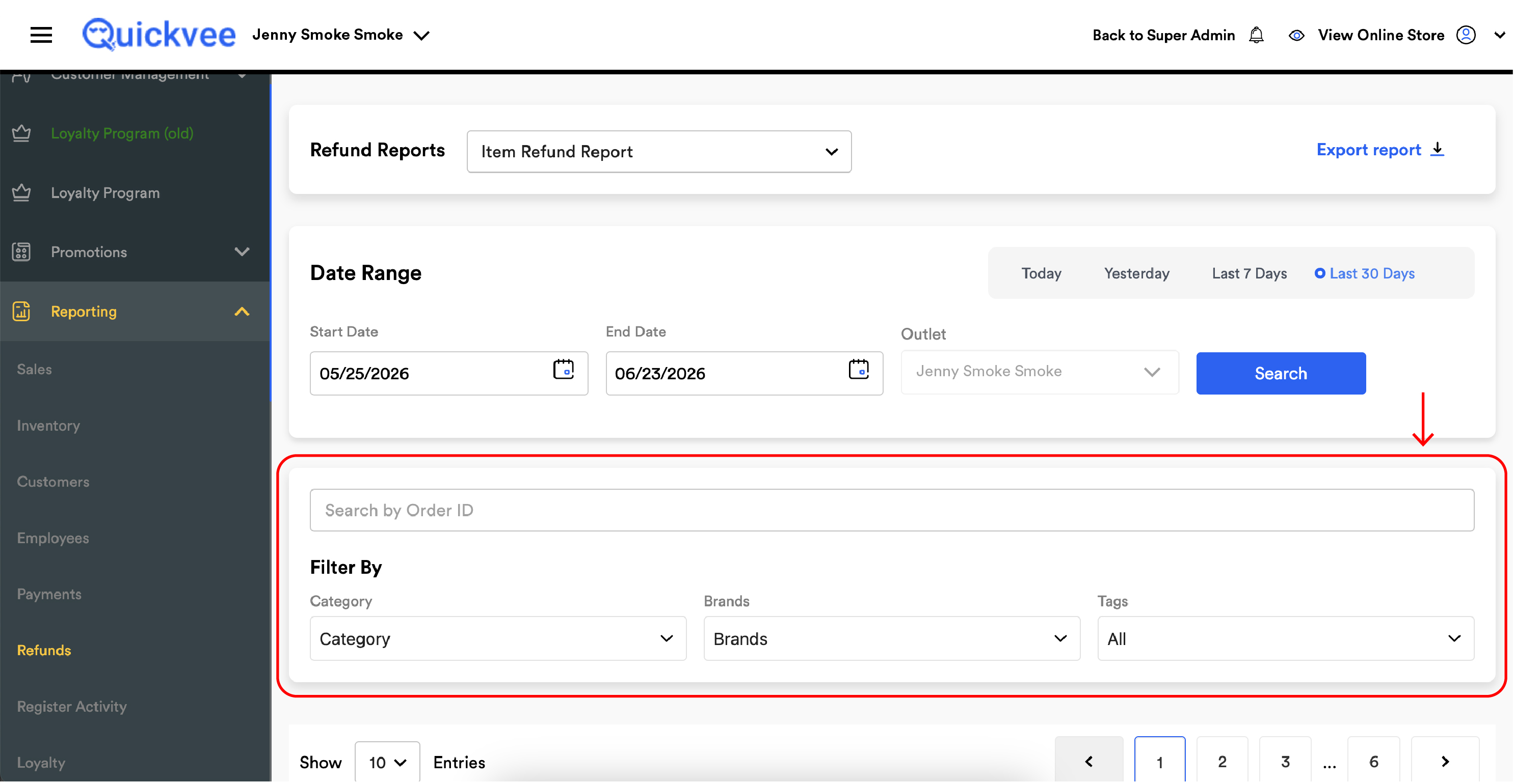 Refund Reports - Item Refund Report_Filter By-20260626-082054.jpg
